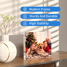 NIUBEE desktop frame fits 8x10 photos neatly for desks.