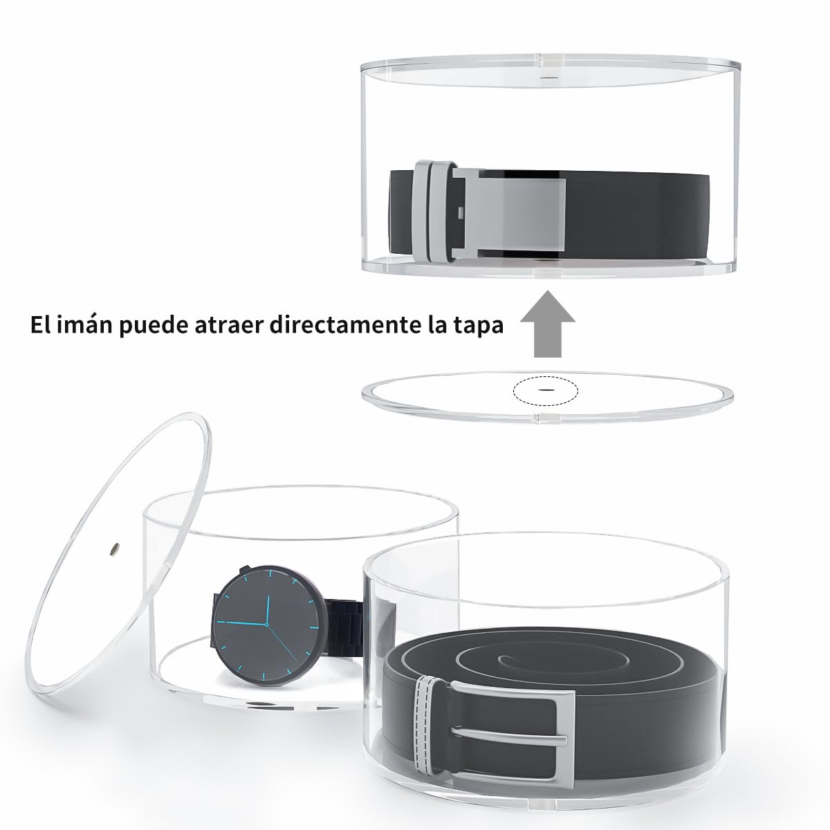 NIUBEE dust-proof belt display protects your collection from dust.