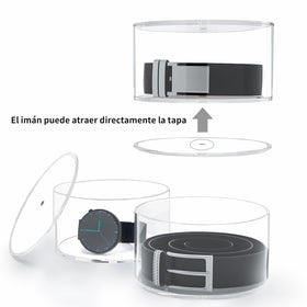 NIUBEE dust-proof belt display protects your collection from dust.