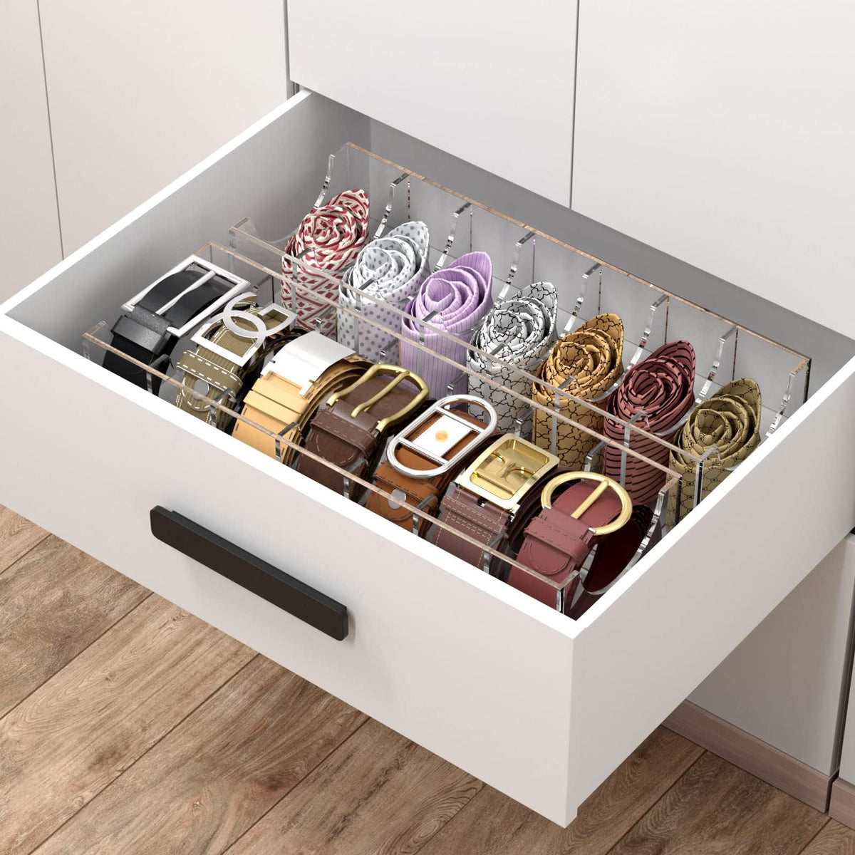 NIUBEE easy-access arc design makes belt retrieval effortless.