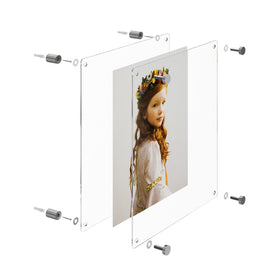 NIUBEE Easy hanging template enables precise placement for wall displays