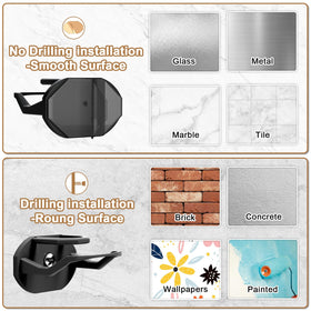 Niunuerga self-adhesive pad sticks to wood, tile, metal for long-lasting support.