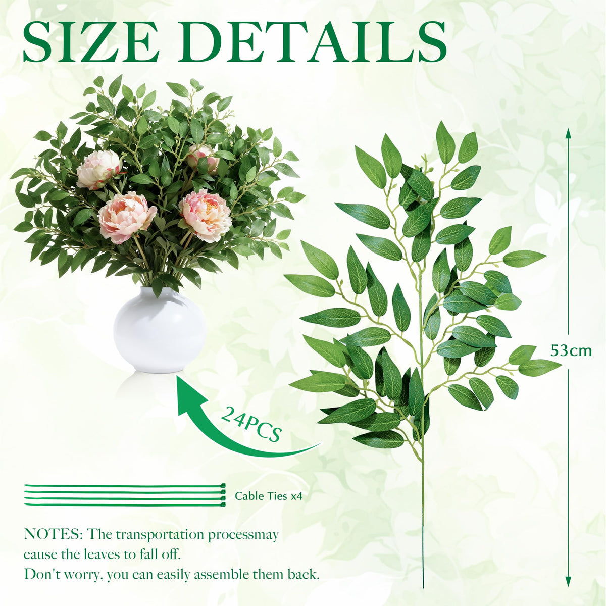 NKLTD silk greenery arranged for a wedding centerpiece