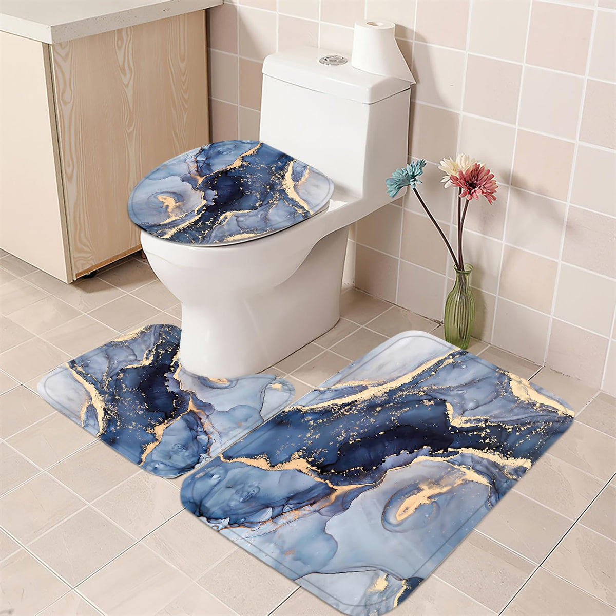 Nkzply blue marble pattern detail highlights high-definition print quality.