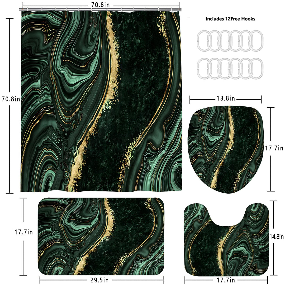 Nkzply flannel bath rug set on a clean floor for soft, quick-drying comfort.