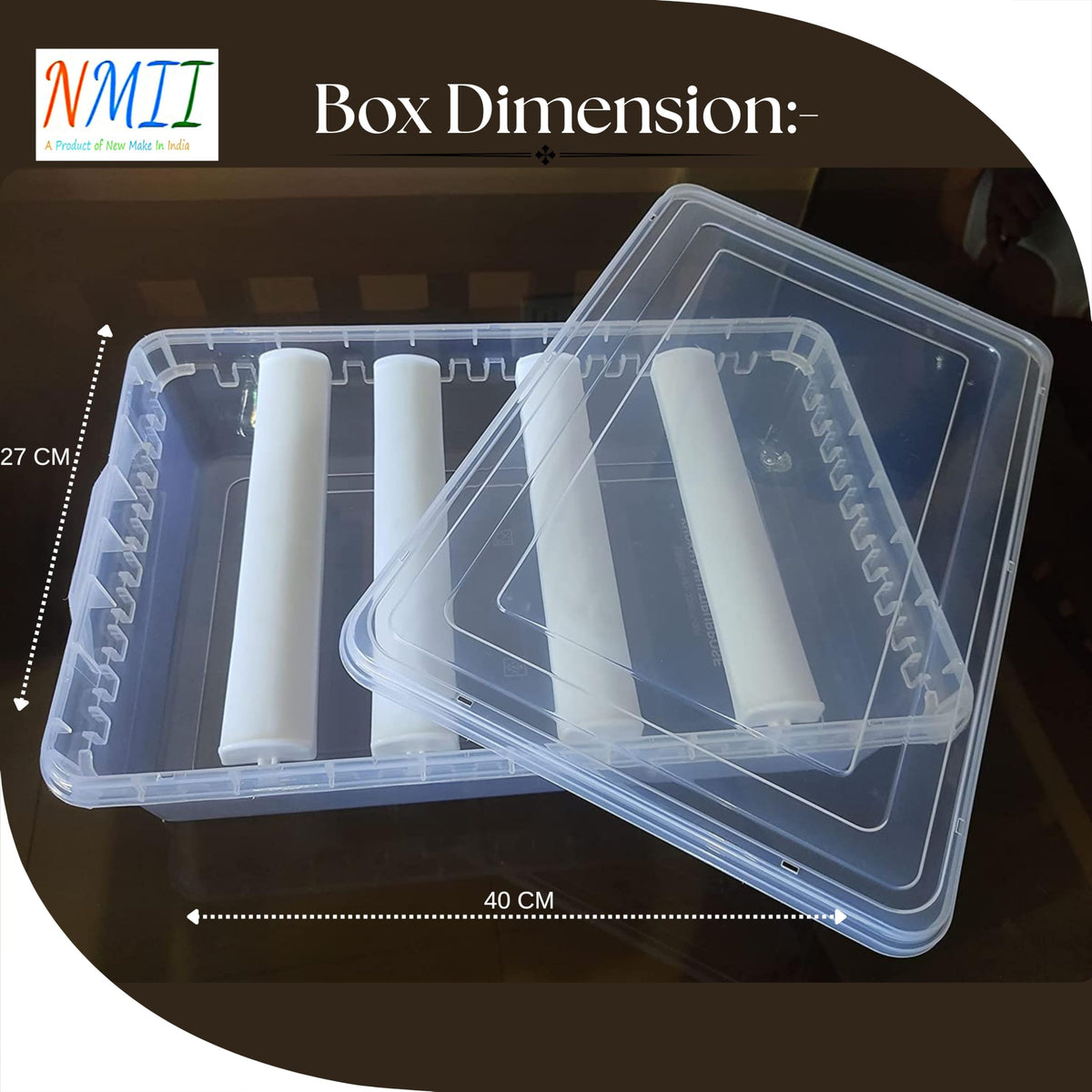 NMII durable storage container for daily jewelry organization.