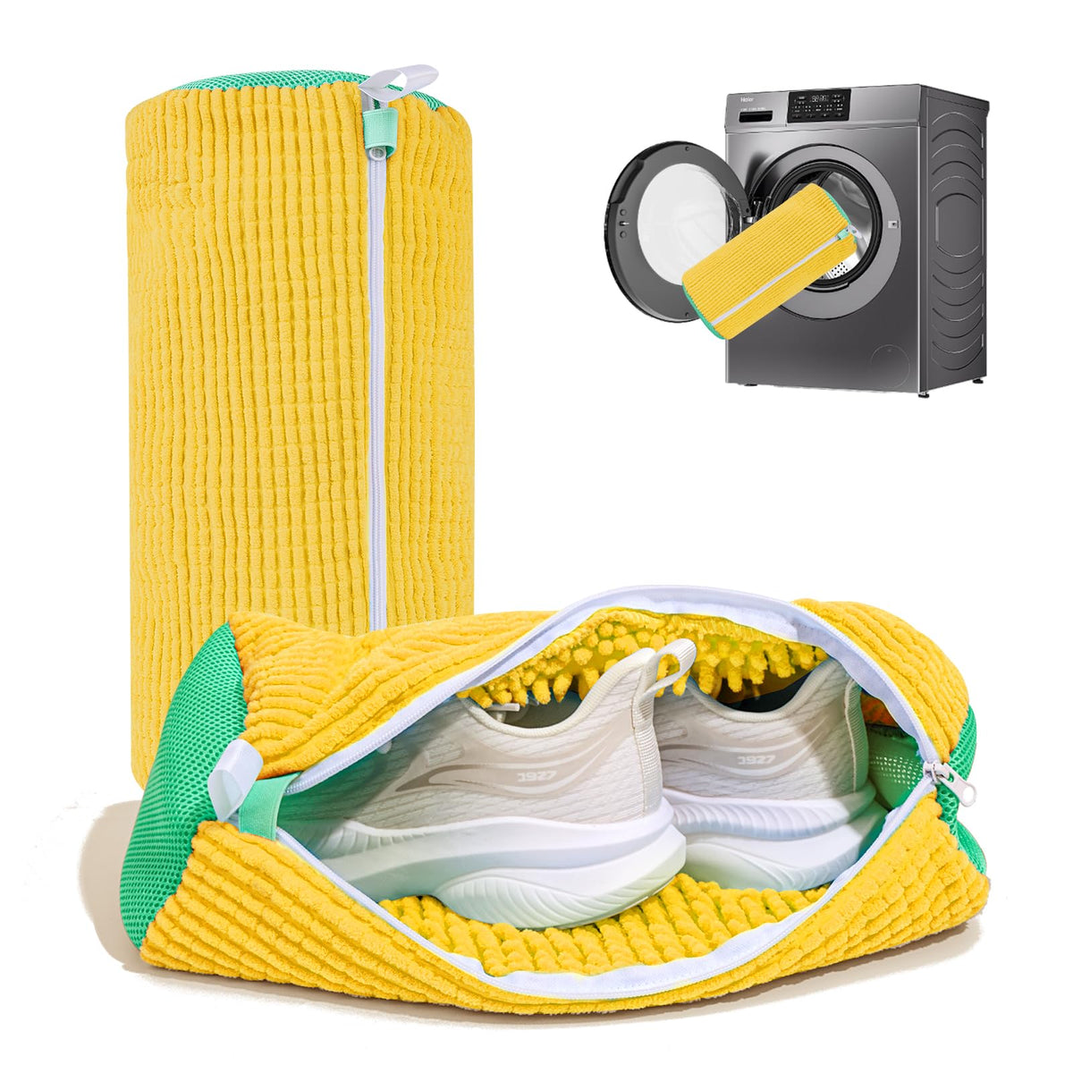 NMQHPA shoe washing bag delivers 360-degree clean for sneakers