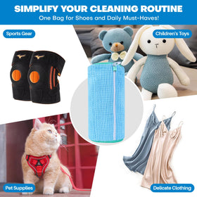 NMQHPA shoe washing bag compact travel-friendly design for daily laundry.