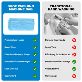 NMQHPA shoe washing bag in-washer-dryer use supports versatile cleaning.
