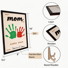 Nnyoggsto handprint space designed for clear, lasting family memories