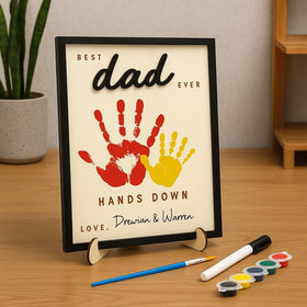 Nnyoggsto Home decor keepsake sign enhances family memories in living spaces.
