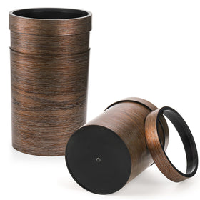 Noamus multiroom use trash bin illustration, shows versatile placement in home or office.