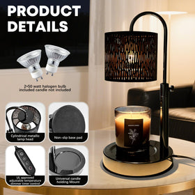 NoavJax candle warmer lamp dimmer control for adjustable brightness.