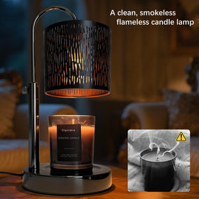 NoavJax candle warmer lamp office decor provides gentle warmth.