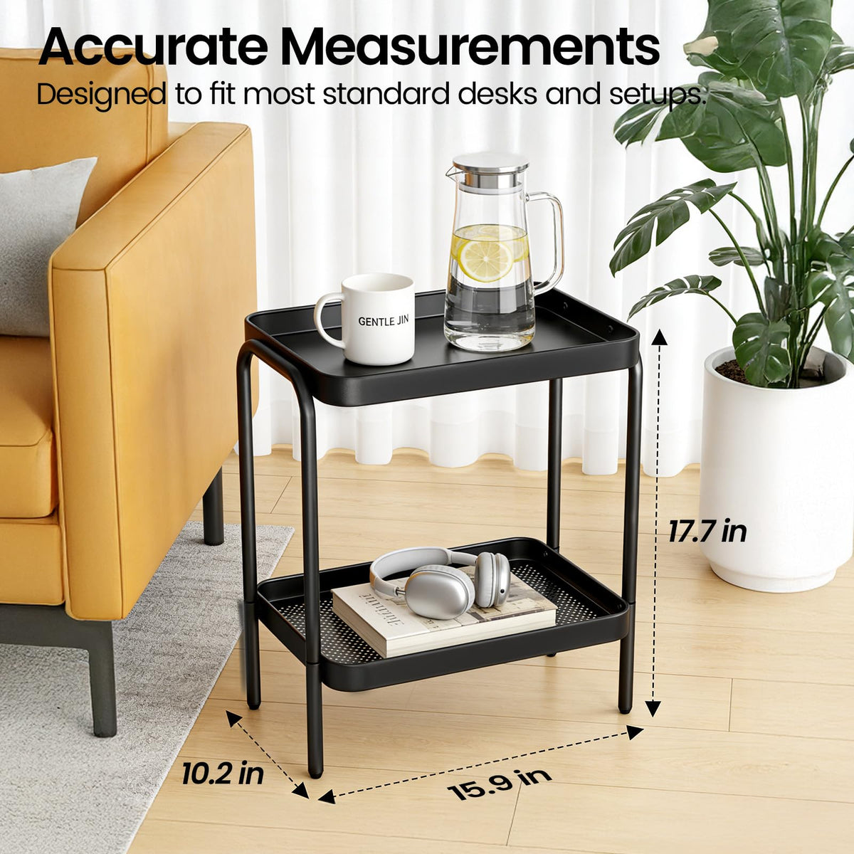 NobleForm versatile end table for office desk organization.