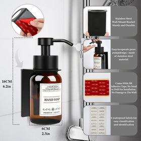 Nobtou drill-free wall mount shows quick, damage-free installation