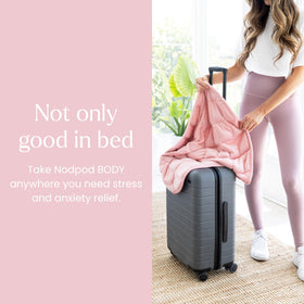 nodpod Body 6.5lb weighted blanket machine washable care