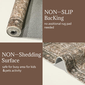 NoiFamo kids and pets friendly rug highlights easy cleanup.