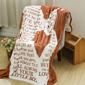 Noilfasiki gift-wrapped blanket showcases thoughtful packaging for gifting