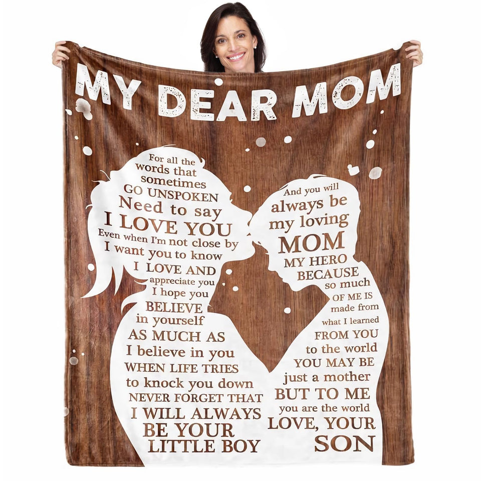 Noilfasiki mom blanket soft texture for cozy nights