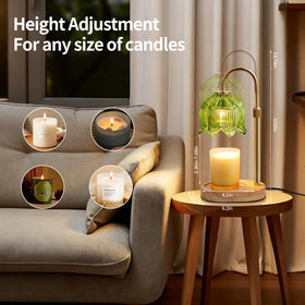NONVJJ Flower Warmer Lamp retro-style design enhances room decor.