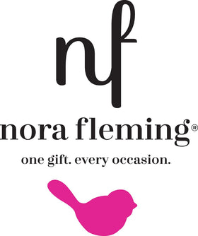 Nora Fleming Bluebird of Happiness home and office display elevates ambiance.