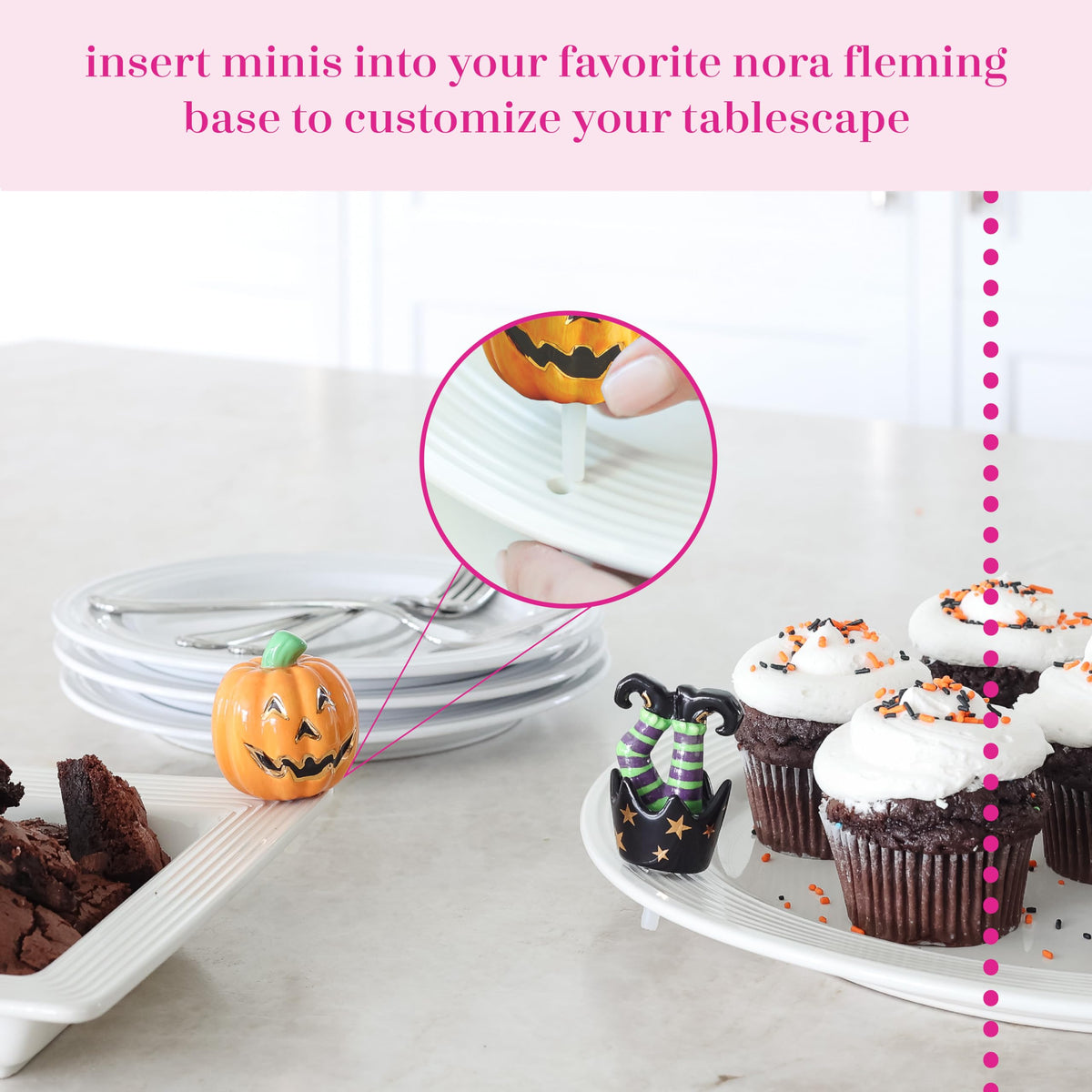 Nora Fleming fall minis debut on tabletops and desks