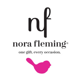Nora Fleming gift-ready pumpkin mini perfect for seasonal gifting
