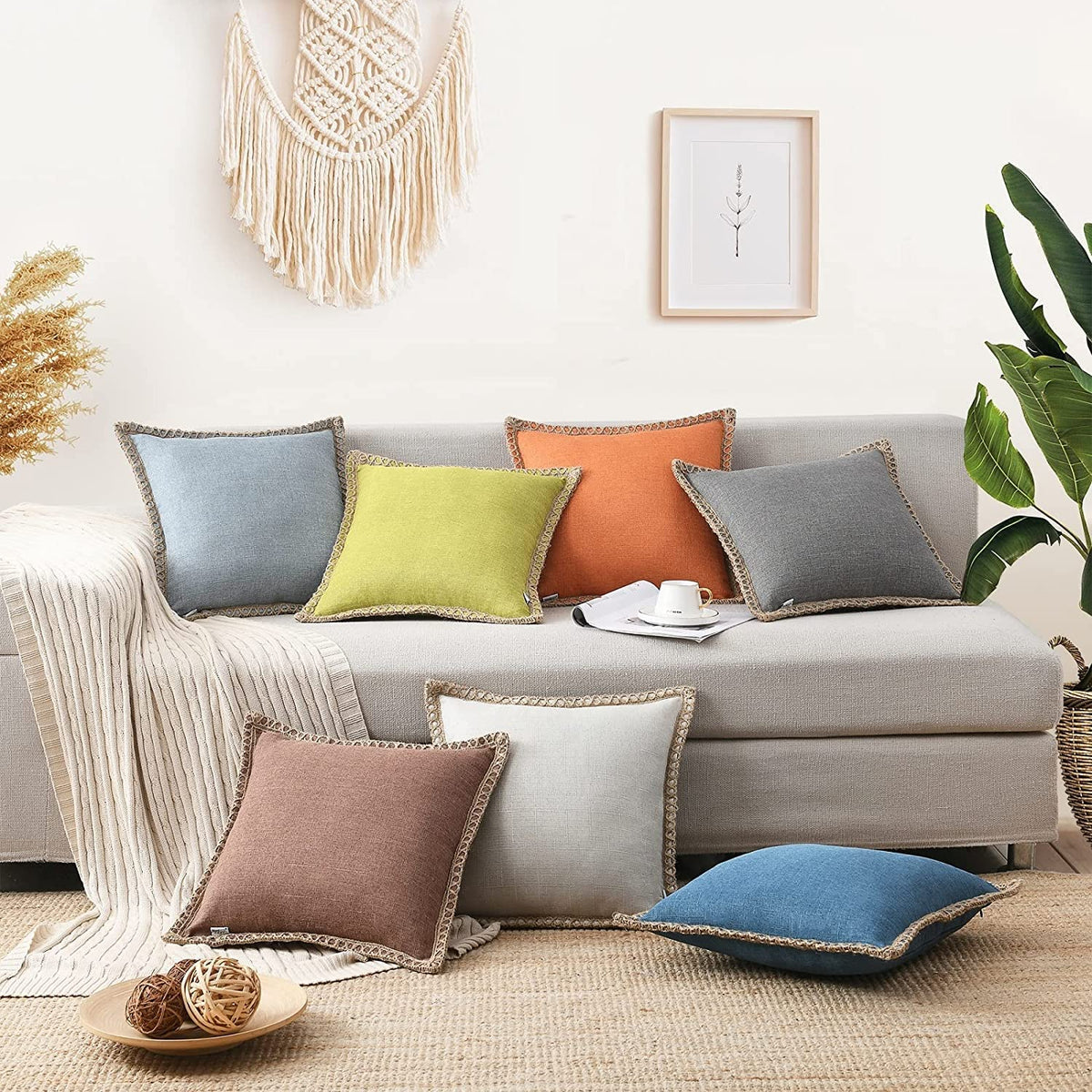 NordECO HOME decorative cushion cover perfect for living room decor.