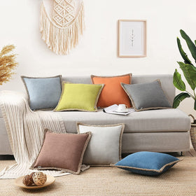 NordECO HOME decorative cushion cover perfect for living room decor.