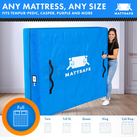 Nordic Elk dust and moisture protection mattress bag for storage.