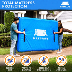 Nordic Elk mattress bag with eight handles for easy lifting.
