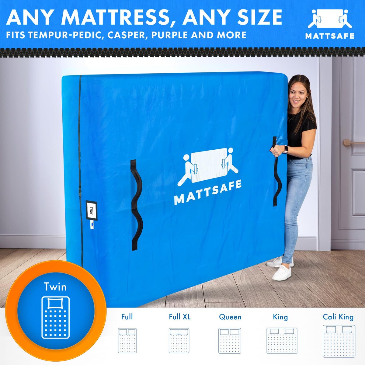 Nordic Elk storage bag keeps your mattress organized and protected.