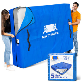 Nordic Elk twin mattress bag with heavy-duty zipper for secure transport.