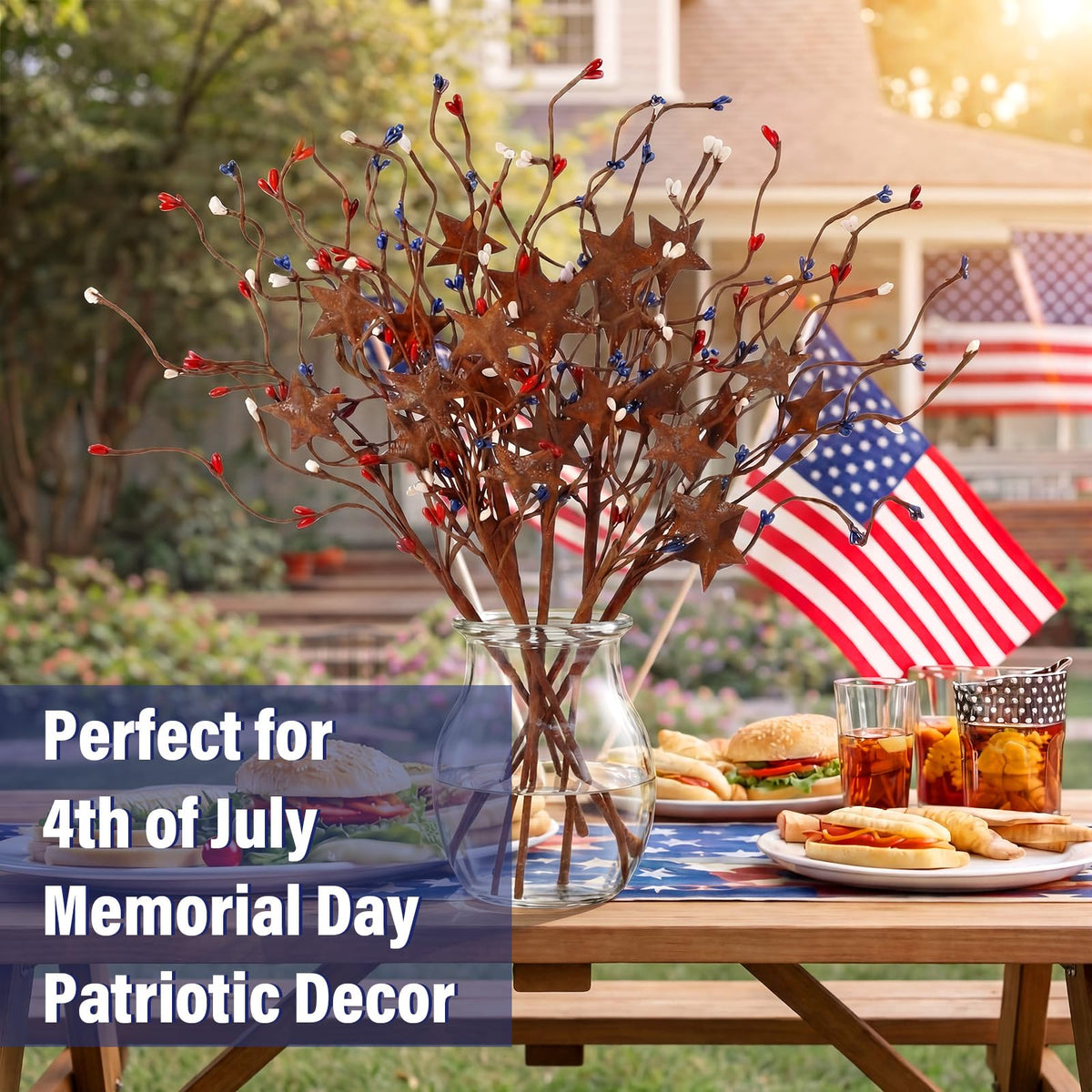 Norme Independence Day berry pick with 17in length