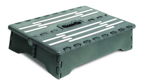 North American Health + Wellness portable folding step in flat-fold form for easy storage and transport