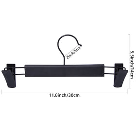 NORTHERN BROTHERS plastic clip hangers prevent metal marks on clothes