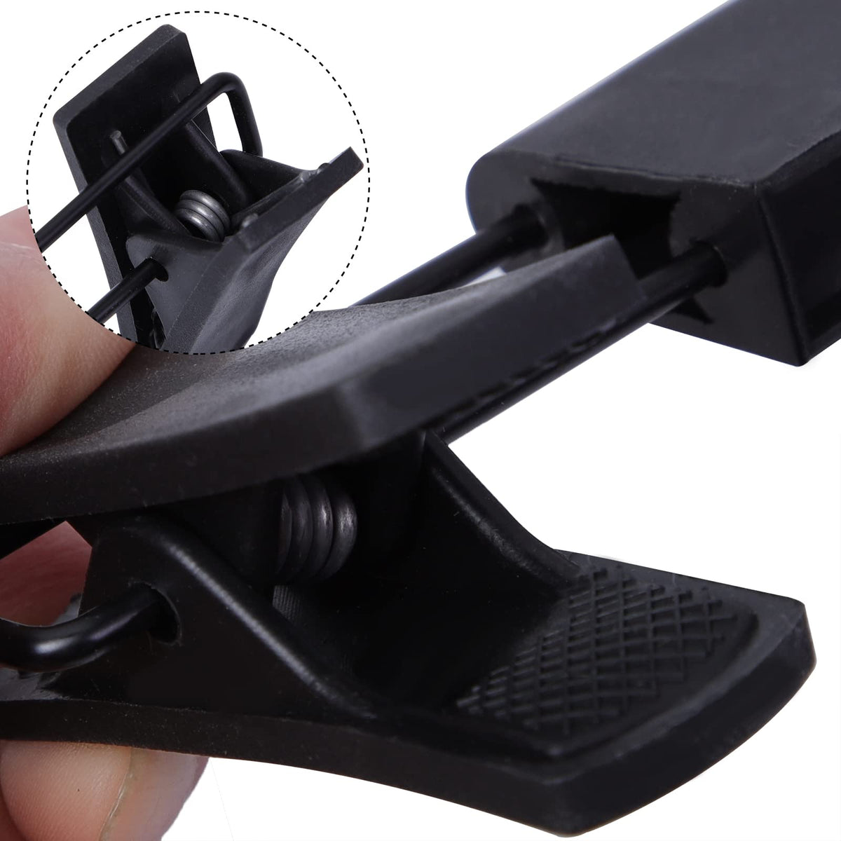 NORTHERN BROTHERS skirt hangers with adjustable clips protecting skirts