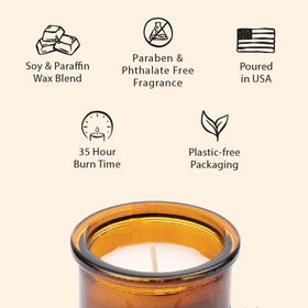 Northern Lights Candles Spirit Jar whiskey-tobacco note evokes warm, intimate evenings.