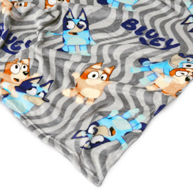 Northwest Bluey character print highlights cheerful Bluey and Bingo