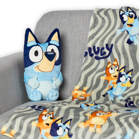 Northwest Bluey pattern detail shows bright characters for visual fun