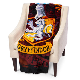 Northwest Harry Potter throw blanket 46x60 inches provides generous coverage for seating.
