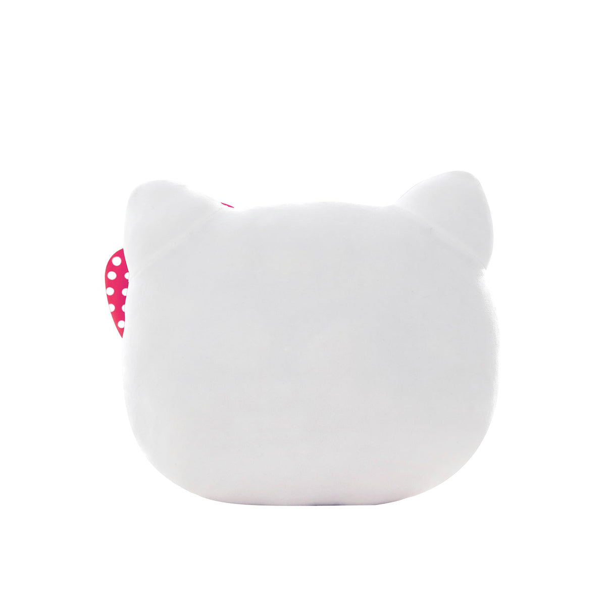 Northwest Hello Kitty cloud pillow on bed, cheerful decor and cuddle-ready comfort.