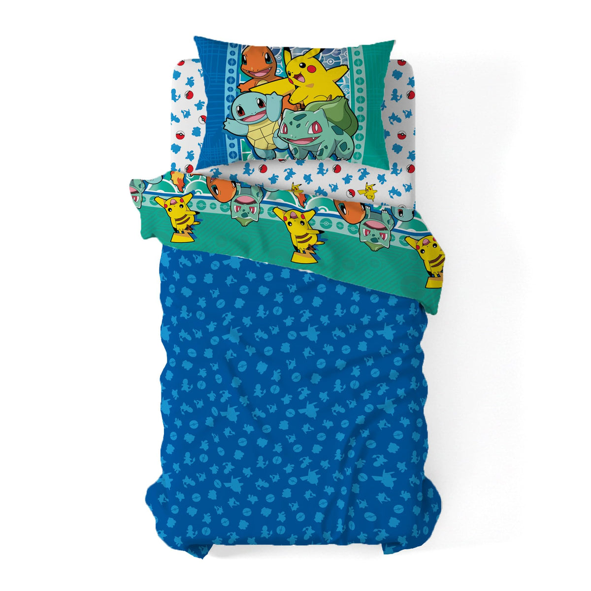 Northwest Pokemon First Starters Squirtle design creates a cozy bedtime vibe