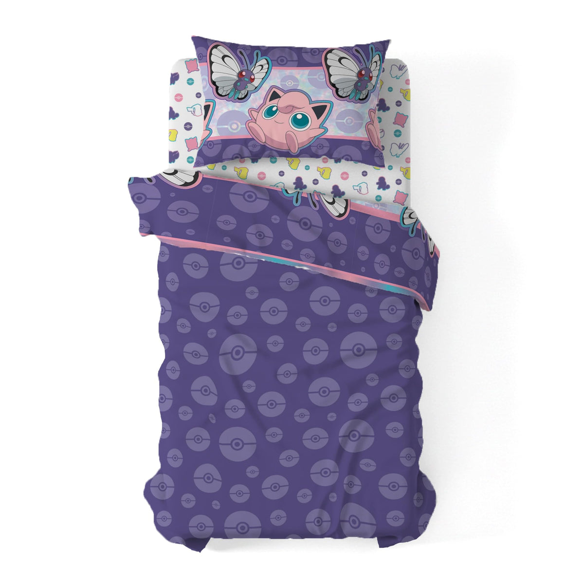 Fitted sheet showing deep 12-inch pocket and secure fit for standard twin.