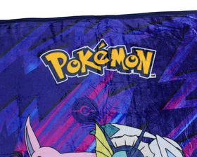 Northwest Pokemon logo blanket for bold display and fans.