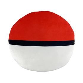 Northwest Pokemon Poke Ball Cloud Pillow knife-edge design supports relaxed head and back.