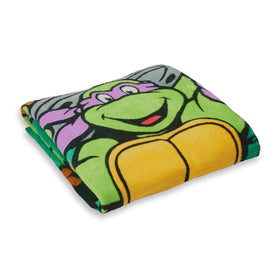 Northwest TMNT throw soft plush fabric feels luxurious for relaxing evenings