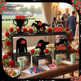 Novabright Derby with Rose 3D figures add dynamic charm to tables and shelves.