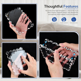 Novacrylion scalloped frame 4x6 gift-ready packaging highlights thoughtful gift.